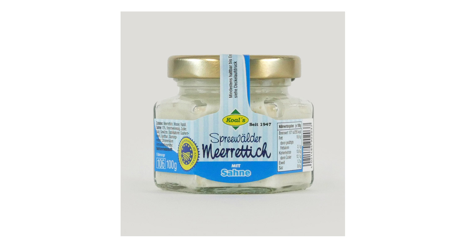 Produktfotografie Meerrettichglas Produktfotografie Meerrettichglas