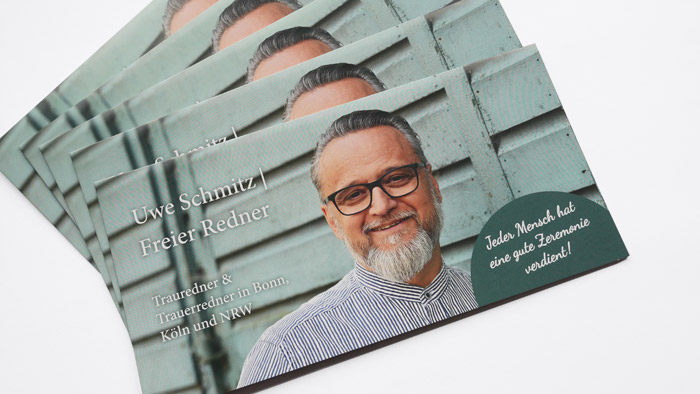 Flyer für einen freien Redner